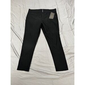 R. Sofia Womens 3X Black Stretch Trousers Ankle Pants AL169824X-ML-ANK